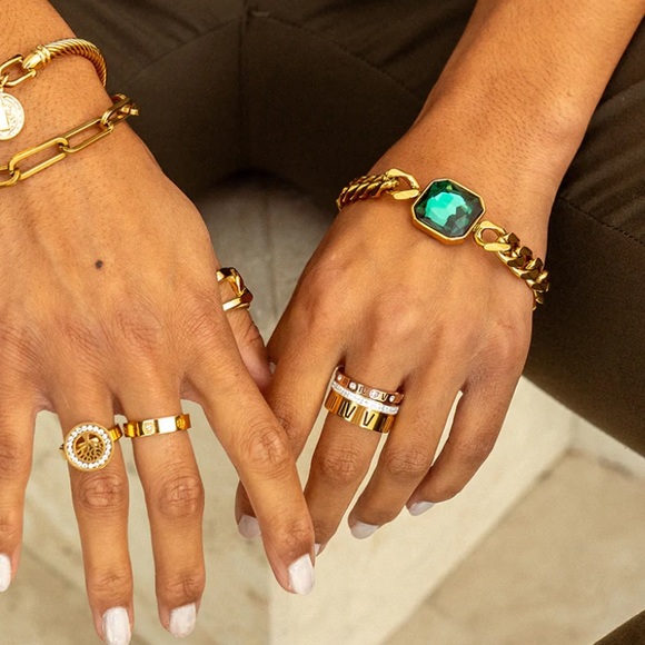 GP Cuban Chunky Bracelet - Picture 2 of 3